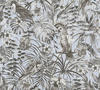 Bricoflor Vintage Tapete mit Palmenblättern Dschungel Tapete in Hellblau und Grau