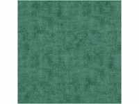 Bricoflor Grüne Vliestapete Einfarbig Uni Tapete in Dunkelgrün Modern für