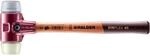 Halder Simplex Schonhammer &Oslash; 40 mm TPE-mid Grau Nylon mit Tempergussgeh&auml;use