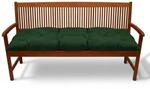 Beautissu Flair BK Bankpolster 150x50x8cm Dunkelgr&uuml;n