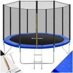 Tectake Trampolin Garfunky &Oslash; 366 cm &nbsp; Gs Zertifiziert Mit Sicherheitsnetz 366 x