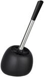 Wenko WC-Garnitur Polaris WC-B&uuml;rstenhalter 17 x 34,5 x 14,5 cm Schwarz
