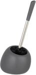 Wenko WC-Garnitur Polaris Keramik 17 x 34.5 x 14,5 cm Grau