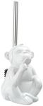 Wenko WC-B&uuml;rstengarnitur Monkey Quiet Keramik Wei&szlig;