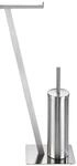WENKO Stand WC-Garnitur Lirio Edelstahl Matt