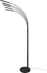 Reality LED Stehleuchte Reed Schwarz matt 1955 mm x 305 mm x 857 mm