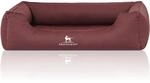 Knuffelwuff Hundebett Leon Orthop&auml;disch Wasserabweisend Velours XXL 120 x 85cm...
