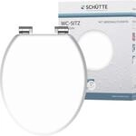 Sch&uuml;tte WC-Sitz White Holzkern mit Absenkautomatik
