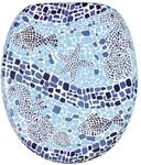 Sanilo WC Sitz Mosaic World, Hochwertiger und Stabiler Toilettendeckel aus Holz