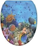 SANILO WC Sitz mit Absenkautomatik Top Fix Ocean