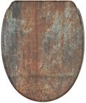 SANILO WC Sitz mit Absenkautomatik Top Fix Rusty