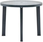 vidaXL Gartentisch Gr&uuml;n 89 cm Kunststoff 48806