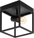 Eglo Deckenleuchte Silentina 1-flammig Schwarz E27 40 W