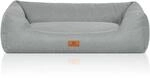 Knuffelwuff Hundebett Emma Velours XXL 120 x 85cm Petrol