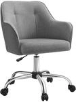 Songmics B&uuml;rodrehstuhl H&ouml;henverstellbar 88 cm x 64 cm x 64 cm Grau