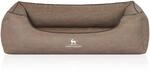 Knuffelwuff Hundebett Rockland Orthop&auml;disch Kunstleder &Uuml;bergr&ouml;&szlig;e XXXL 155 x...