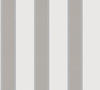 Bricoflor Tapete Weiß Grau Gestreift Klassische Tapete mit Streifen Ideal für Flur