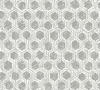 Bricoflor Hexagon Tapete in Weiß Grau Moderne Mustertapete mit Geometrischem...