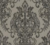 Bricoflor Neobarock Tapete mit Ornamenten Barock Vliestapete in Grau Ideal für