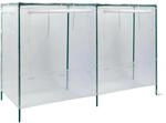 Pergart Hochbeetabdeckung eckig L 55 cm x 158 cm x 105 cm