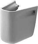 Duravit Halbs&auml;ule D-Code H x B: 21,3 cm x 21, 5 cm Wei&szlig;