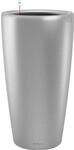 Lechuza&reg; Pflanzgef&auml;&szlig; Rondo Premium &Oslash; 40 cm x 75 cm Silber metallic