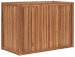 vidaXL Hochbeet 100x50x70 cm Massivholz Teak 48972