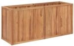 vidaXL Garten-Hochbeet 150 x 50 x 70 cm Massivholz Teak 48974