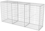 vidaXL Gabionenkorb Stahl 200x50x100 cm 142552