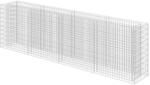 vidaXL Gabionen-Hochbeet Verzinkter Stahl 360x50x100 cm 143560