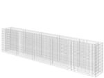 vidaXL Gabionen-Hochbeet Verzinkter Stahl 450x50x100 cm 143564
