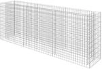 vidaXL Gabionen-Hochbeet Verzinkter Stahl 270x50x100 cm 143562