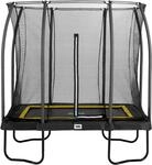 Salta Trampolin Comfort Edition 214 x 153 cm Schwarz