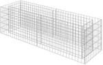 vidaXL Gabionen-Hochbeet Verzinkter Stahl 180x50x50 cm 143559