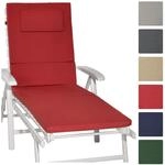 Beautissu Loft RL Rollliegenauflage 200x60x5cm Rot
