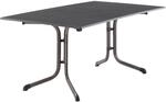 Sieger Klapptisch Quadratisch Grau/Eisengrau 95 cm x 165 cm