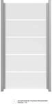 GroJa Ambiente Senkrecht 120 Blockstreifen 120 cm x 180 cm x 0,8 cm