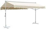 vidaXL Freistehende Markise 500x300 cm Creme 145883