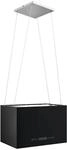 vidaXL H&auml;ngende Inselhaube Touch-Sensor LCD 55 cm Beschichteter Stahl 51022