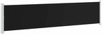 vidaXL Ausziehbare Seitenmarkise 140x600 cm Schwarz 313369