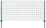 vidaXL Metallzaun Stahl 20 x 0,8 m Gr&uuml;n 142810