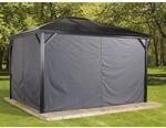 Sojag Vorhang-Set f&uuml;r Aluminium Pavillon Verona 10 x 10
