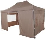 Siena Garden Allrounder Pavillon Taupe 300x450 cm