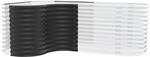 Vitavia Hochbeeterweiterung Curve 858 Schwarz 80 cm x 80 cm x 86 cm