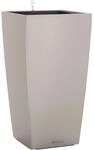 Lechuza&reg; Pflanzgef&auml;&szlig; Cubico Color 30 cm x 30 cm x 56 cm Sandbraun
