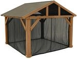 Westmann Moskitonetz f&uuml;r Pavillon 320 cm x 220 cm 4er-Pack