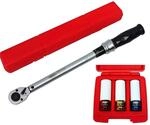 Famex Drehmomentschl&uuml;ssel-Set 10865-3N mit 12,5 mm (1/2 Zoll)-Antrieb