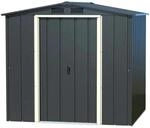 DURAMAX Metall-Ger&auml;tehaus 1,8x1,8m in Anthrazit