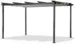 Leco Pergola 4 m x 3 m Lichtgrau