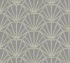 Bricoflor 20er Jahre Tapete in Grau und Gold Art Deco Tapete für Wohnzimmer und